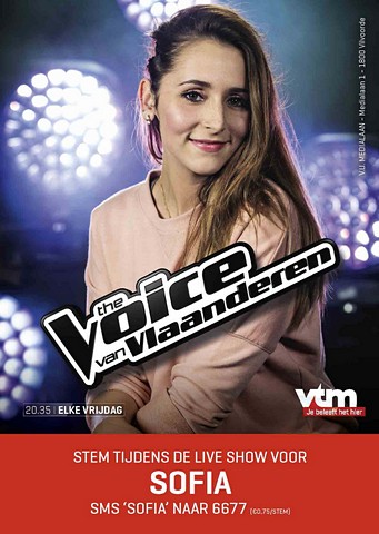 thumbnail-Laat Sofia vrijdag scoren in The Voice!