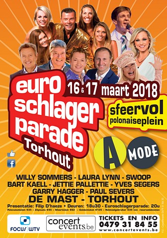 thumbnail-Win 2 x2 tickets voor Euroschlagerparade op 16 en 17 maart!