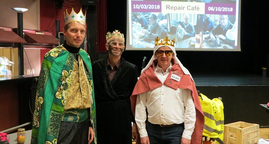 thumbnail-Drie koningen kondigen Repair Café aan