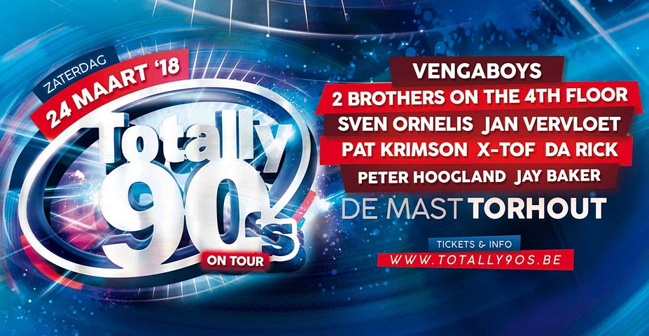 thumbnail-Tussenstand gratis tickets Totally 90's
