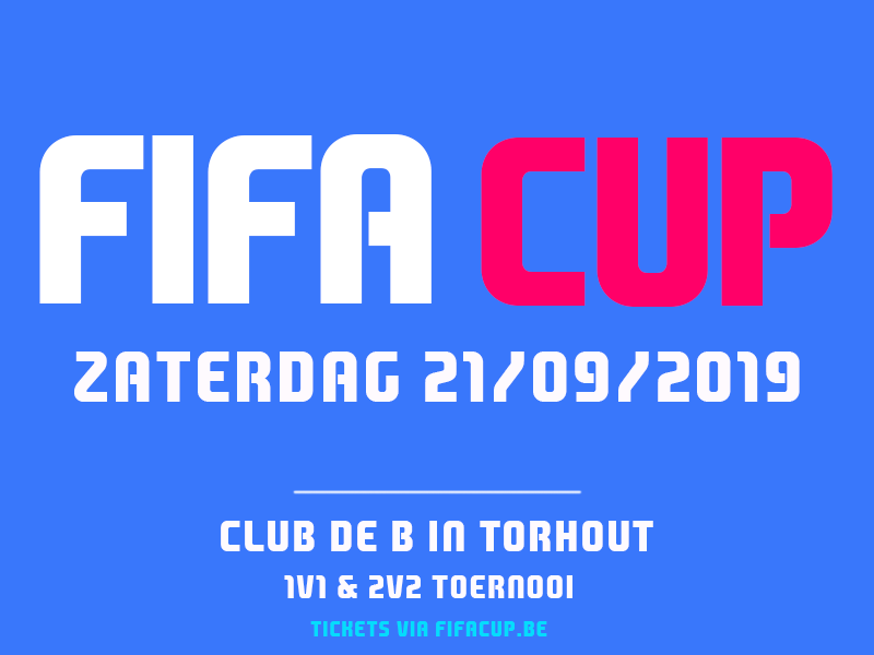 thumbnail-FIFA Cup op 21 september in Club de B in Torhout!